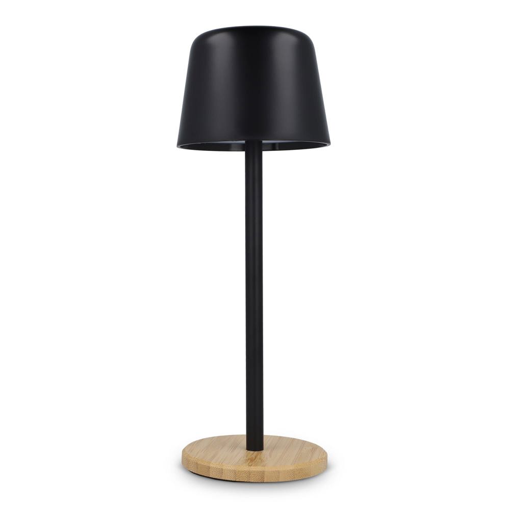 Solis Dimmbare Tischlampe mit Bambusfuß