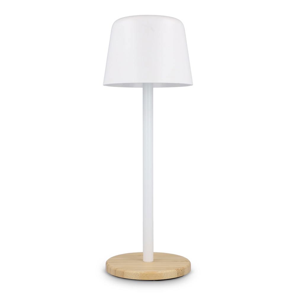 Solis Dimmbare Tischlampe mit Bambusfuß