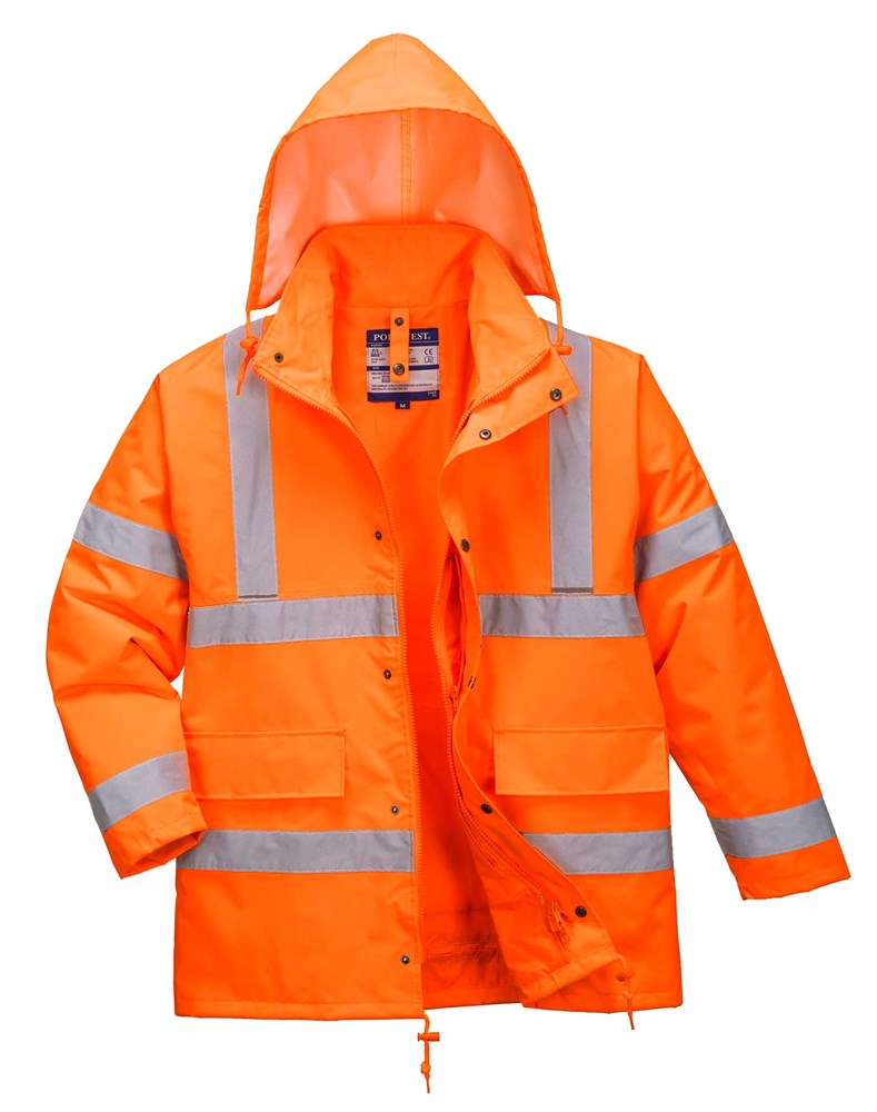 Allflash Warnschutz-Verkehrs-Jacke 4 in 1 Safe Four