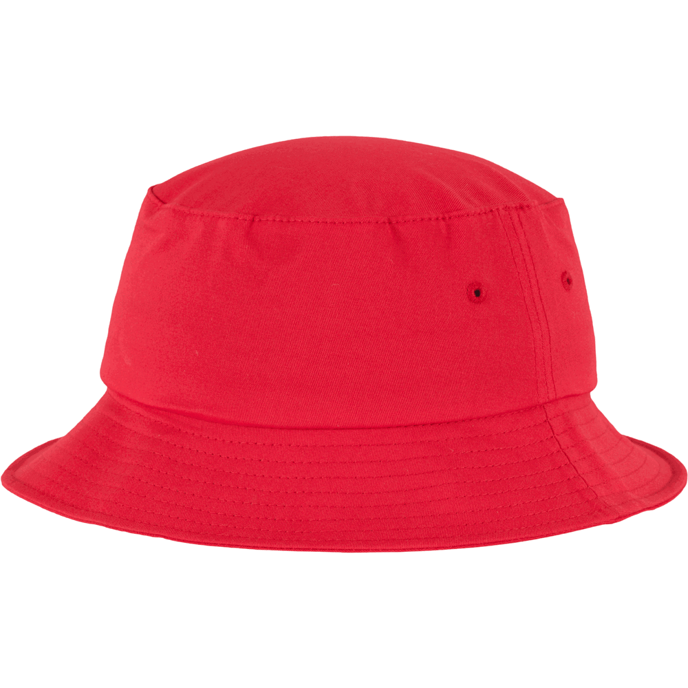Flexfit Cotton Twill Bucket Hat - Red