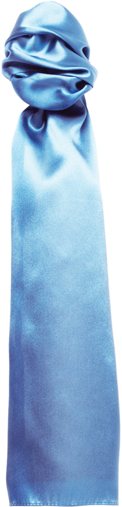PB30 - colours' Plain Business Scarf - Mid Blue