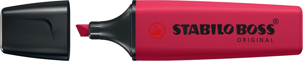 STABILO BOSS ORIGINAL NatureCOLORS Leuchtmarkierer, burgunderrot