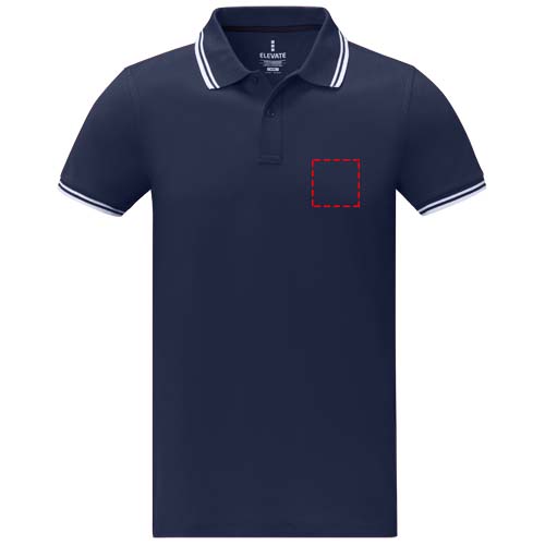 Amarago 200 g/m² Polo mit abgesetztem Rand für Herren