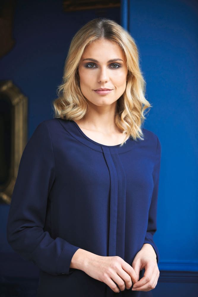BT2279 - Roma Crêpe de Chine Bluse