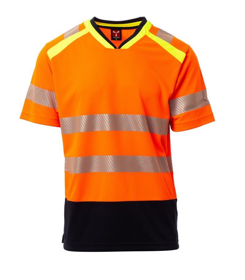 Allflash Reflex T-Shirt Anny - orange/marineblau