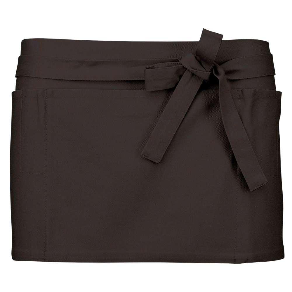 K886 - Barschürze kurz - Chocolate