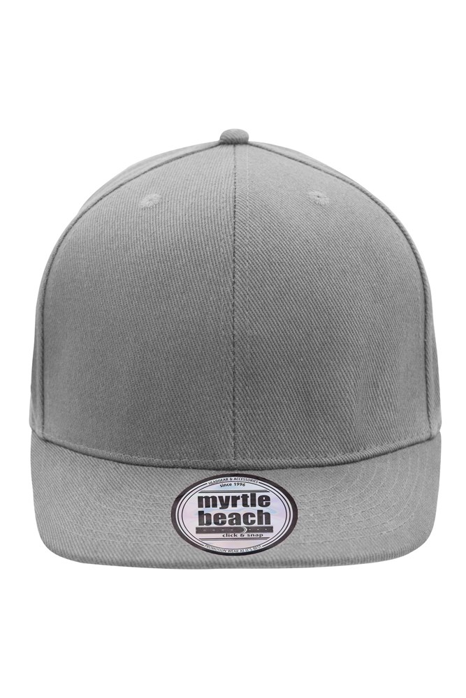 6 Panel Pro Cap Style - Grey/grey (ca. Pantone 7537C)