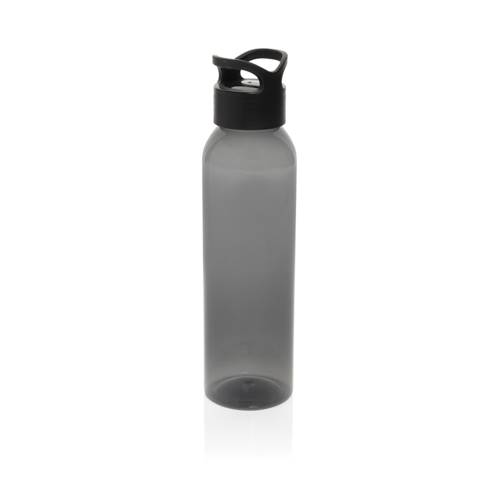Oasis RCS recycelte PET Wasserflasche 650ml - schwarz (± PMS Black)