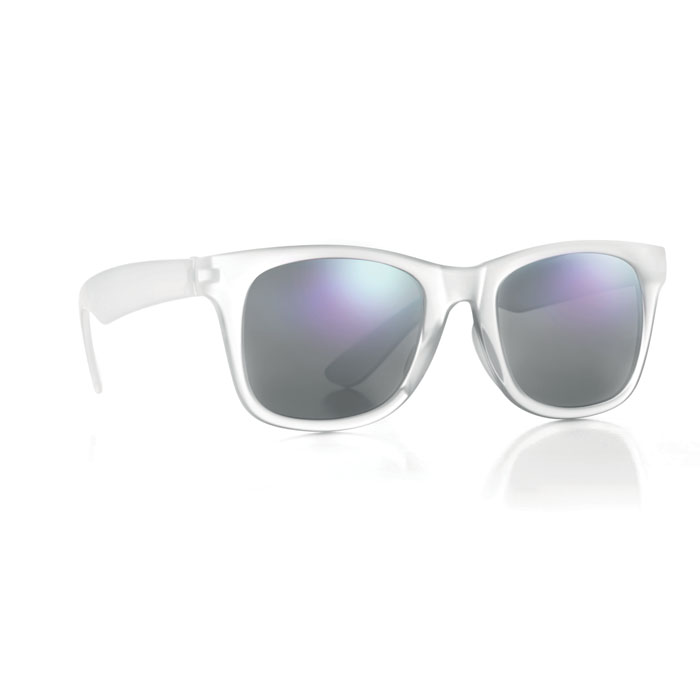 AMERICA TOUCH - Verspiegelte Sonnenbrille - Transparent