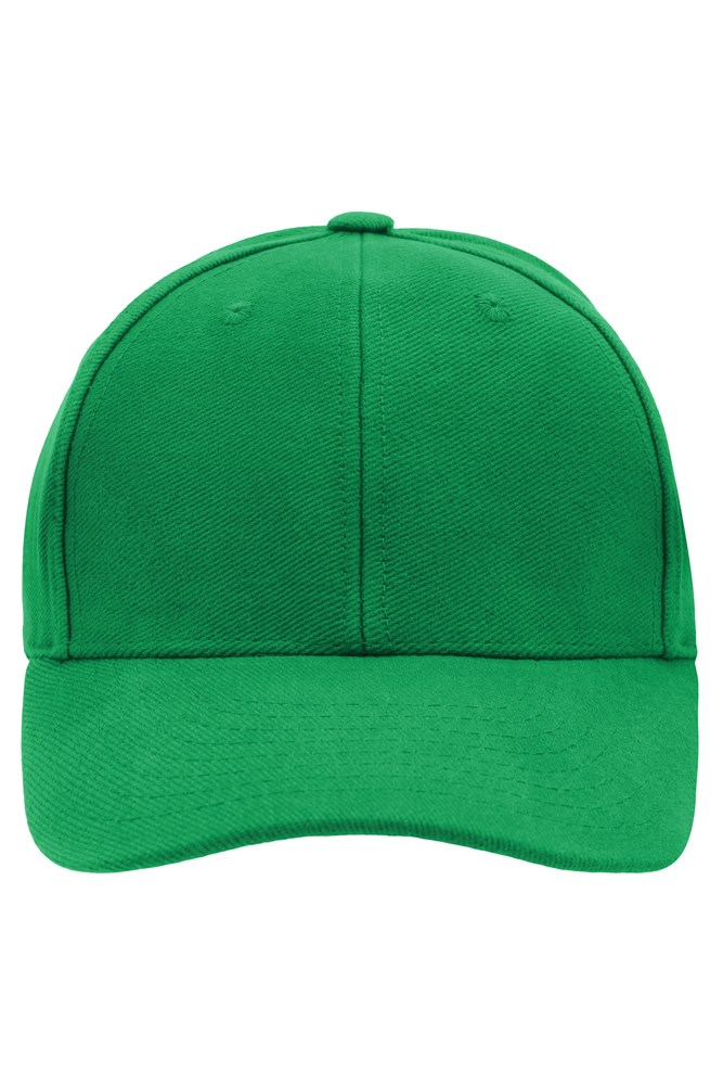 6 Panel Raver Cap Laminated - Fern-green (ca. Pantone 347C)