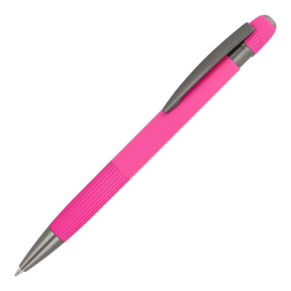 Aluminium-Kugelschreiber Toulouse Softtouch - rosa