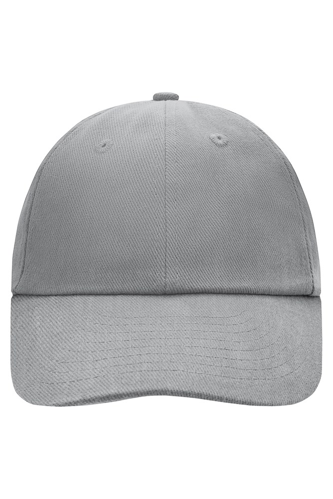 6 Panel Raver Cap - Light-grey (ca. Pantone CoolGray2C)