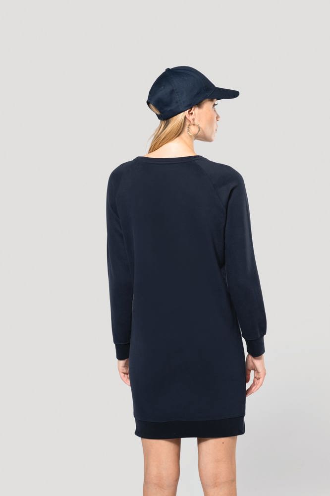 K493 - Bio-Loungekleid aus Fleece