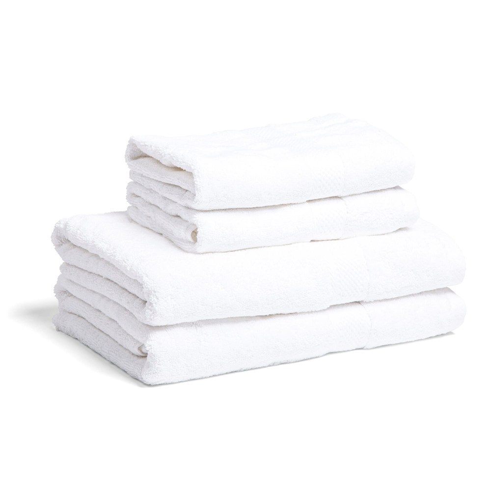 Lord Nelson Fairtrade Handtuch 70x130cm 3er Set - Weiss