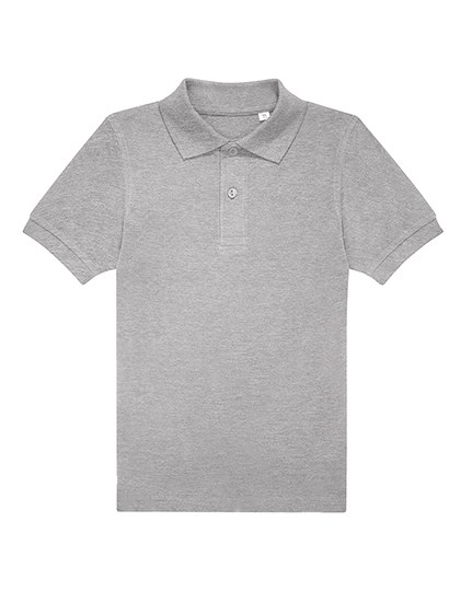 B&C BE INSPIRED - Kids My Polo 180 - Sport Grey (Heather)