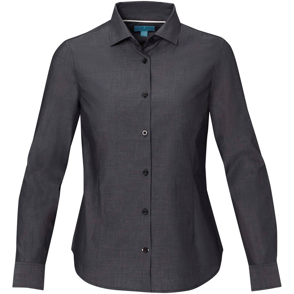 Cuprite Langarm Shirt aus Bio-Baumwolle für Damen