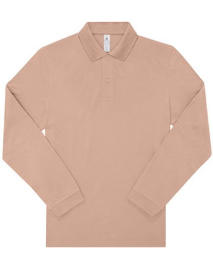 B&C BE INSPIRED - My Polo 210 Long Sleeve - Nude