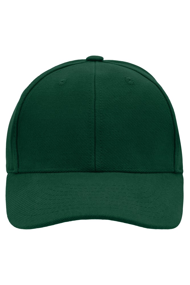 6 Panel Raver Cap Laminated - Dark-green (ca. Pantone 3435C)