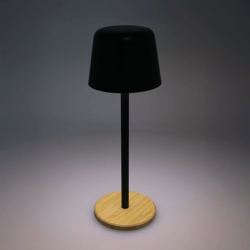Solis Dimmbare Tischlampe mit Bambusfuß
