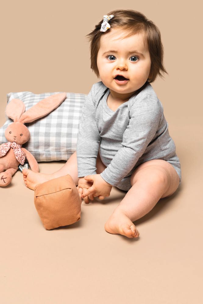 K837 - Body aus Bio-Baumwolle für Babys