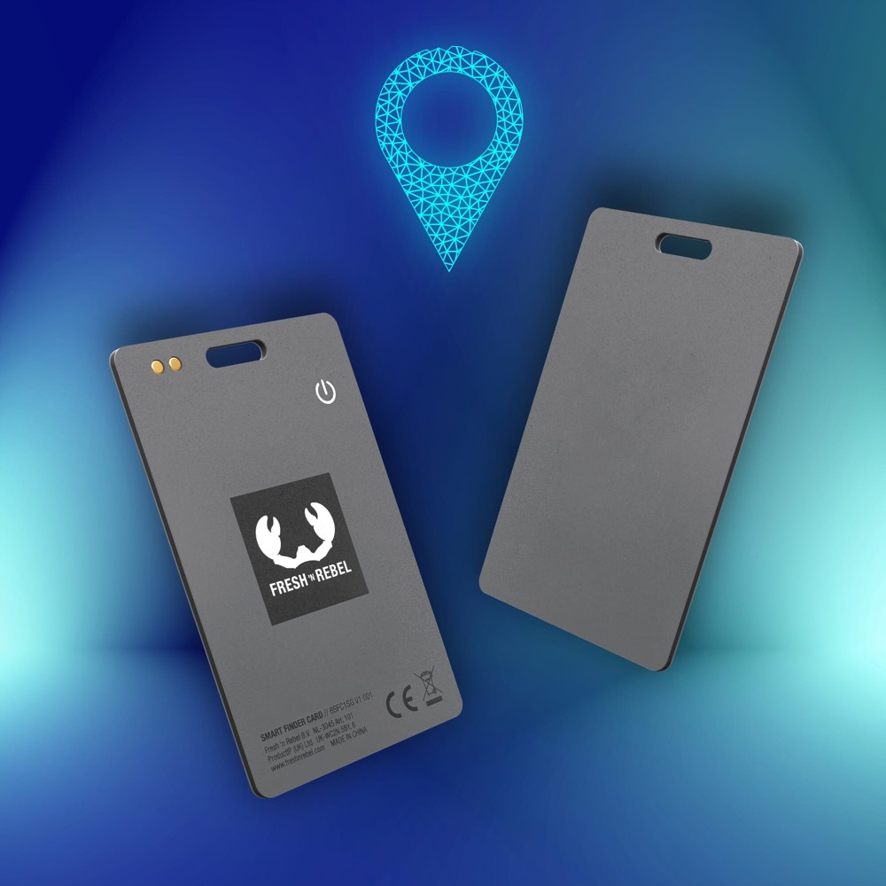 Fresh 'n Rebel Card Finder mit Gepäckanhänger für Apple und Google