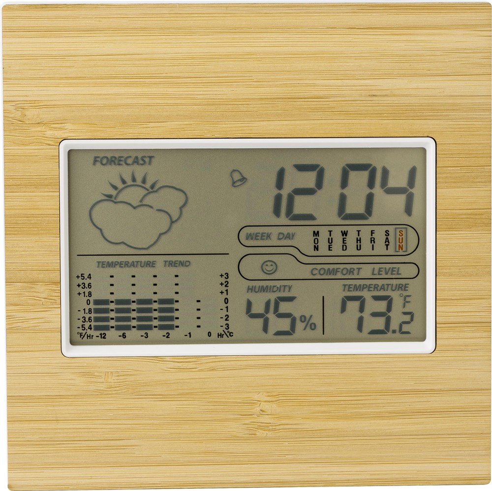 Wetterstation Lia | Bambus - Bambus