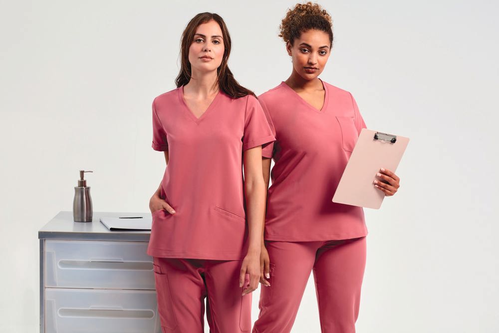 NN310 - Tunika mit Stretchanteil und kurzen Ärmeln, Damen