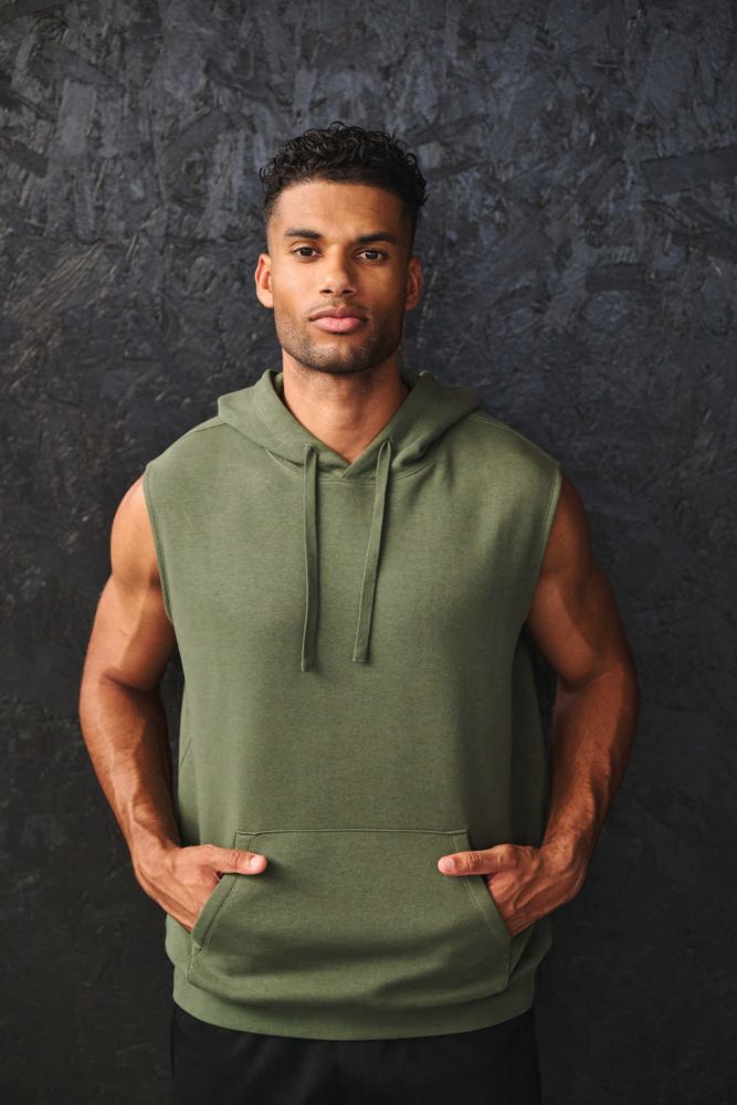 PA393 - Unisex-Kapuzenpullover ohne Ärmel