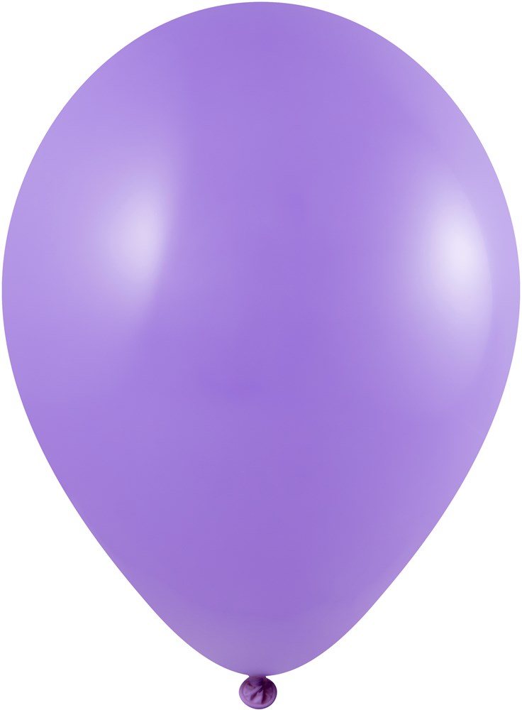 Bedruckte Ballons 85/95 cm - Ø 33 cm -11 inch - Lila (1070) Pastel (± PMS 2655)