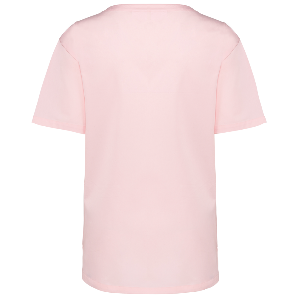 WK507C - Kurzärmlige Unisex-Tunika aus Baumwollpolyester