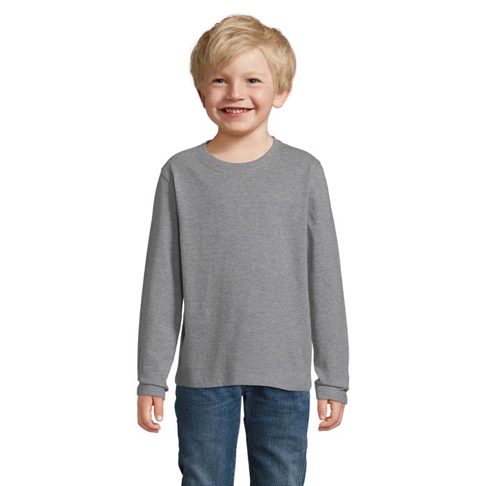 IMPERIAL LSL KIDS - IMPERIAL Kinder lsl 190g - Graue Melange