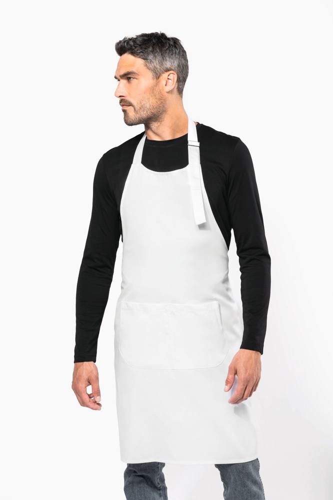 K8010 - Bei hohen Temperaturen waschbare Schürze aus Baumwollpolyester