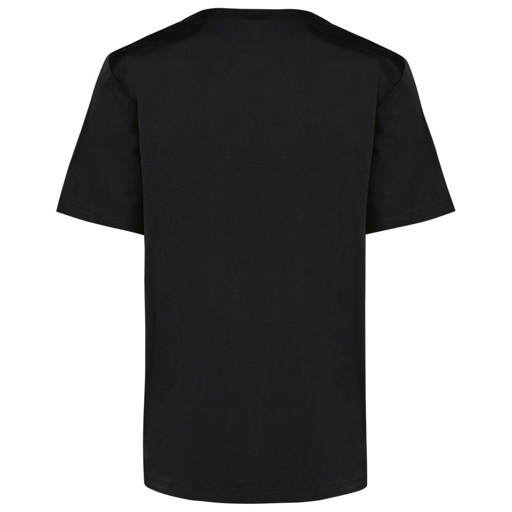 WK507C - Kurzärmlige Unisex-Tunika aus Baumwollpolyester