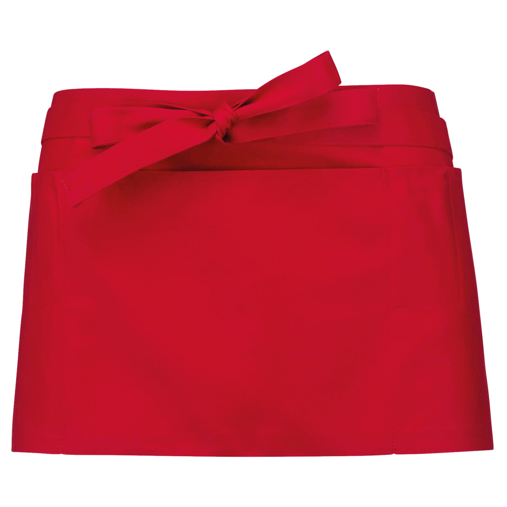 K896 - Kurze Schürze - Red