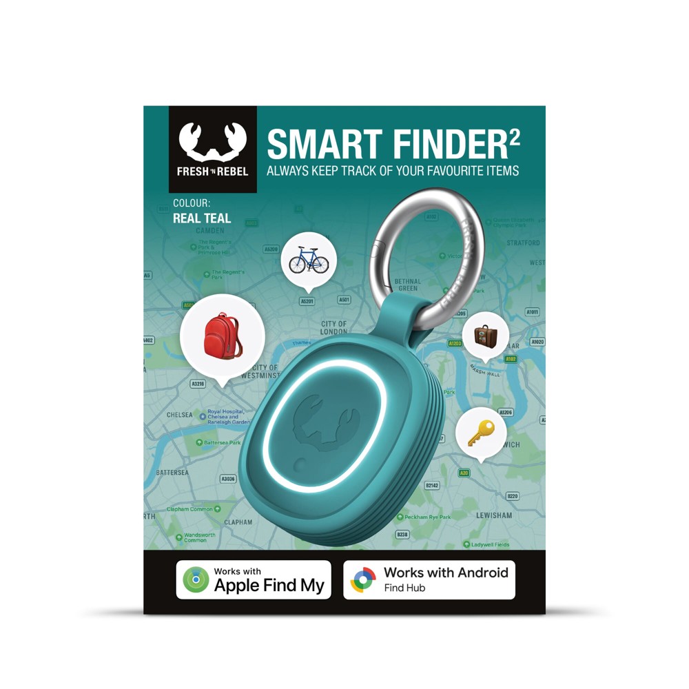Fresh 'n Rebel Smart Finder 2 Bluetooth-Tracker IPX7 wasserdicht