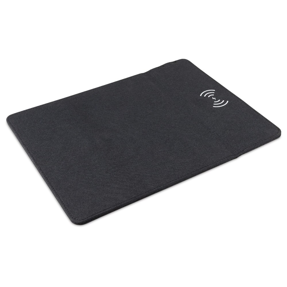 Mousepad inkl. kabelloser Ladestation ( 5W ) - Schwarz