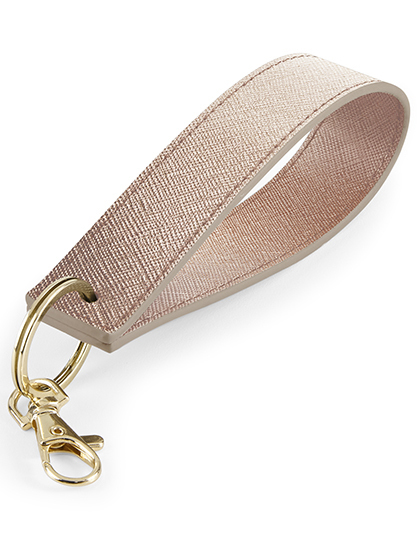 BagBase - Boutique Wristlet Keyring - Rose Gold