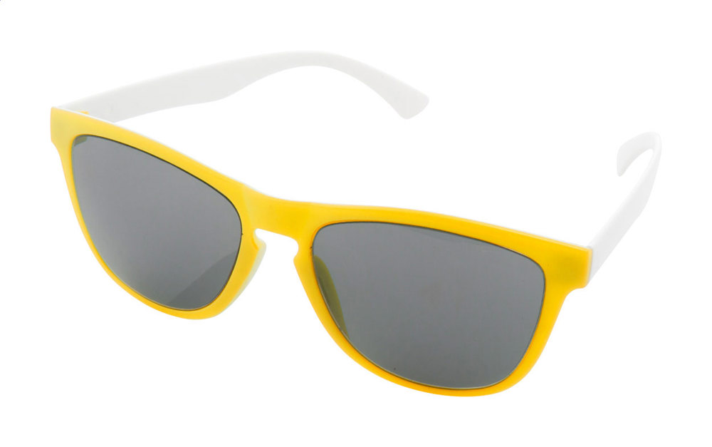 CreaSun - Sonnenbrille - gelb/weiß