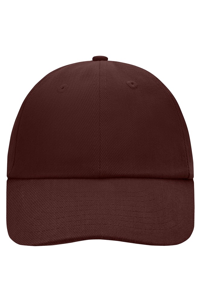 6 Panel Raver Cap - Dark-brown (ca. Pantone 4695C)
