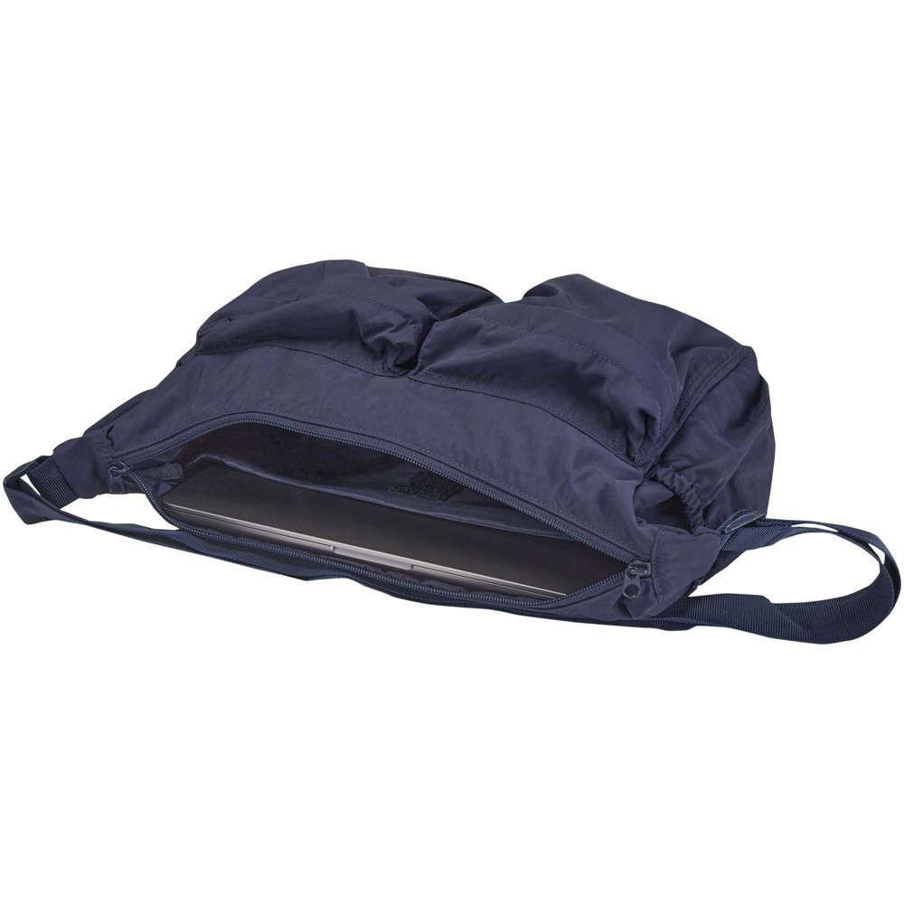 Calli 13" GRS Laptop Umhängetasche aus recyceltem Nylon