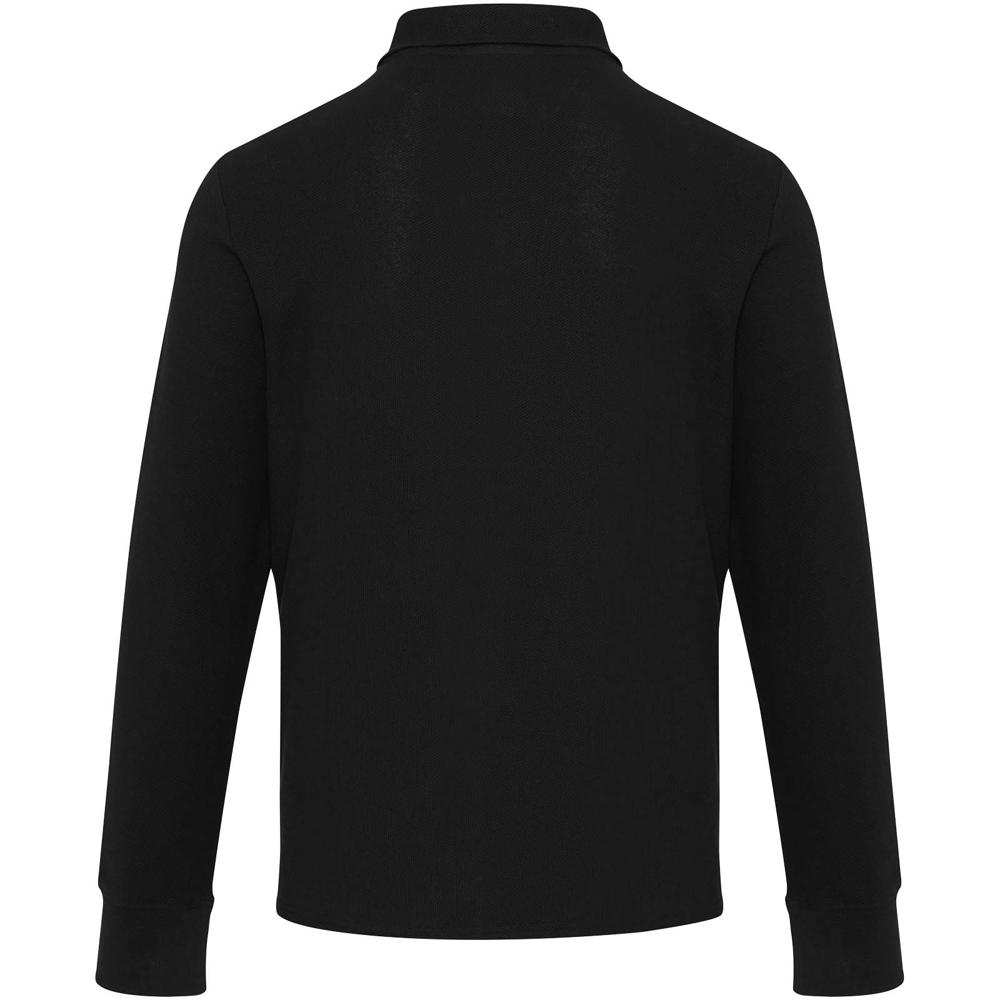 Apollo 245 g/m² Langarm Poloshirt Unisex mit Reißverschluss