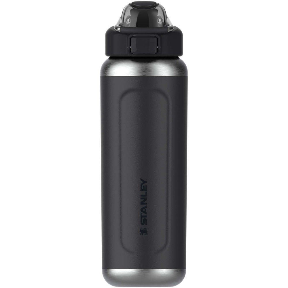 Stanley Classic Wellspring 710 ml isolierte Flasche aus recyceltem Edelstahl - Schwarz