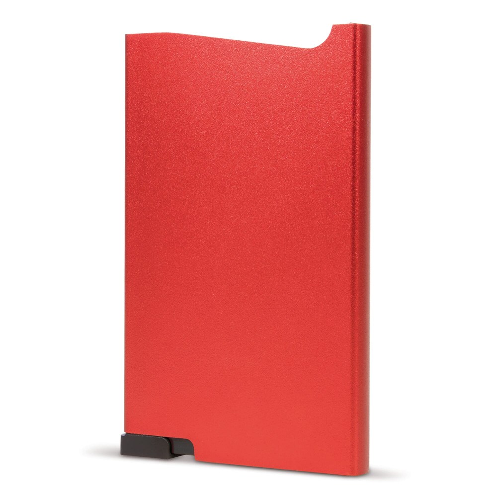 Aluminium Kartenhalter - rot