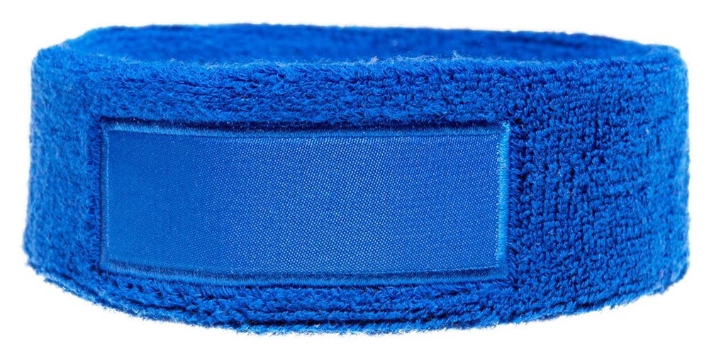 Nilton's Frottier Stirnband mit Label - Kobaltblau (PMS 286c) / Koningsblau
