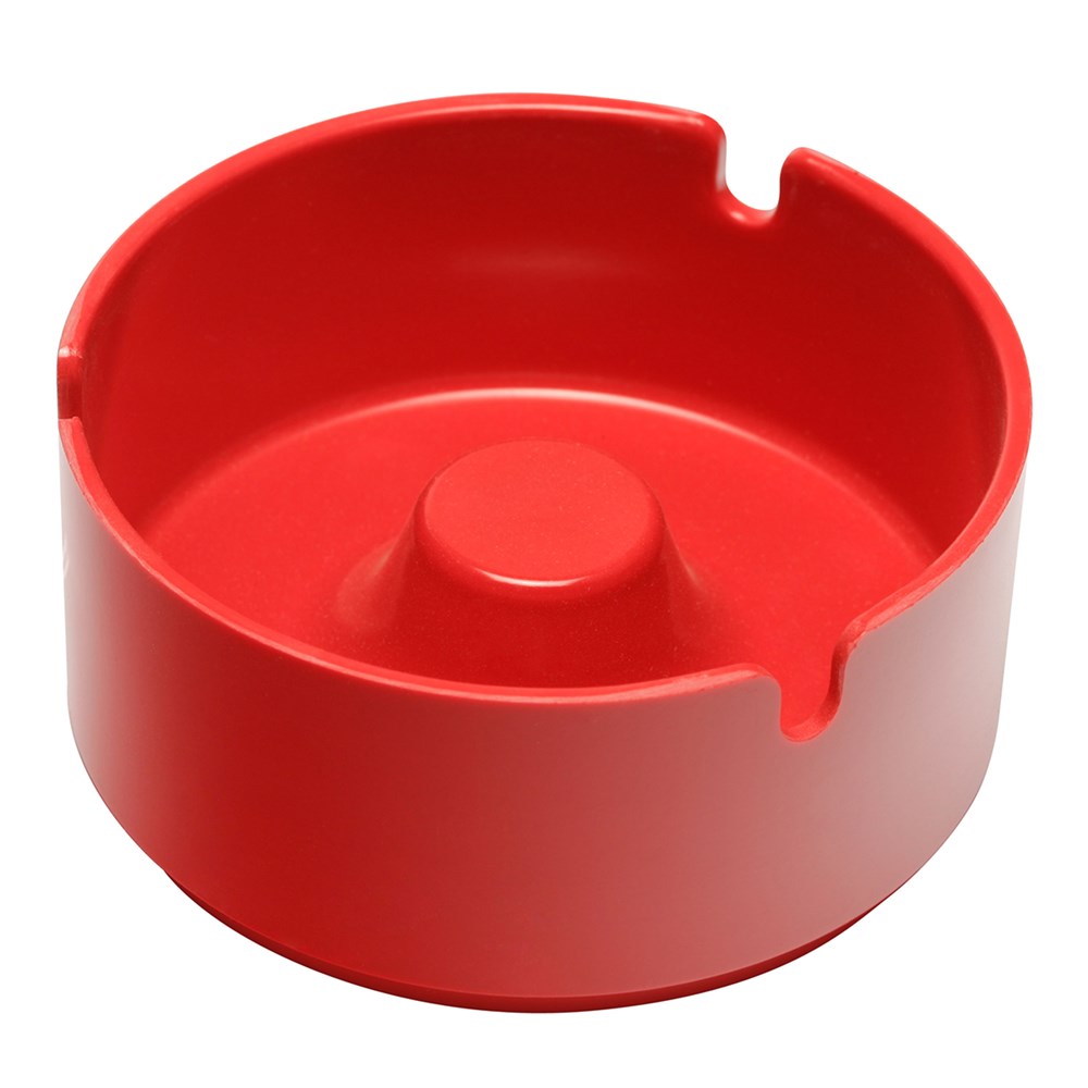 Aschenbecher, stapelbar - rot