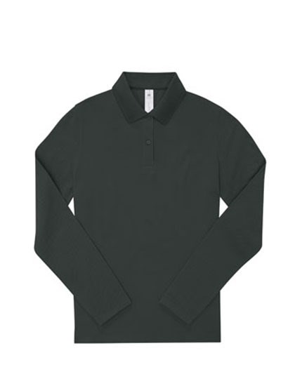 B&C BE INSPIRED - My Polo 180 Long Sleeve /Women - Dark Forest