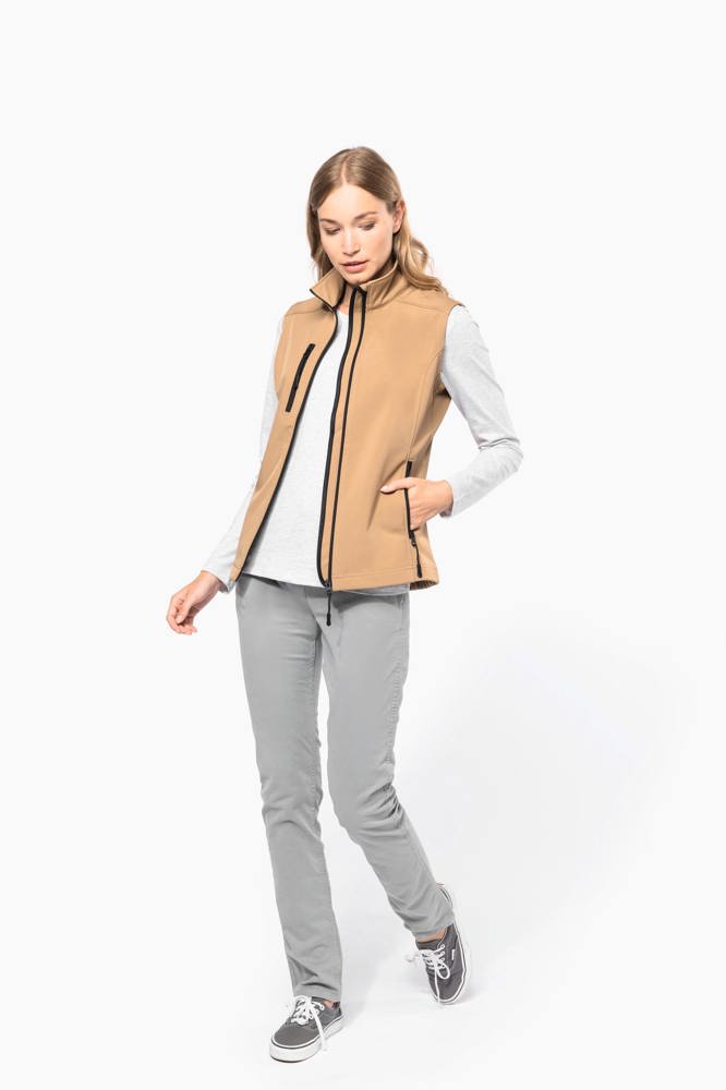 K404 - Damen Softshell Bodywärmer