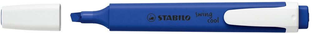 STABILO swing cool NatureCOLORS Leuchtmarkierer, grauviolett - ultramarinblau