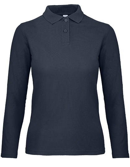 B&C BE INSPIRED - Women´s Long Sleeve Polo ID.001
