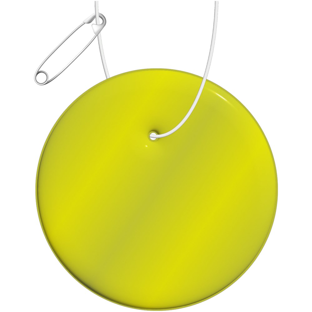 RFX™ H-09 Runder reflektierender PVC-Anhänger